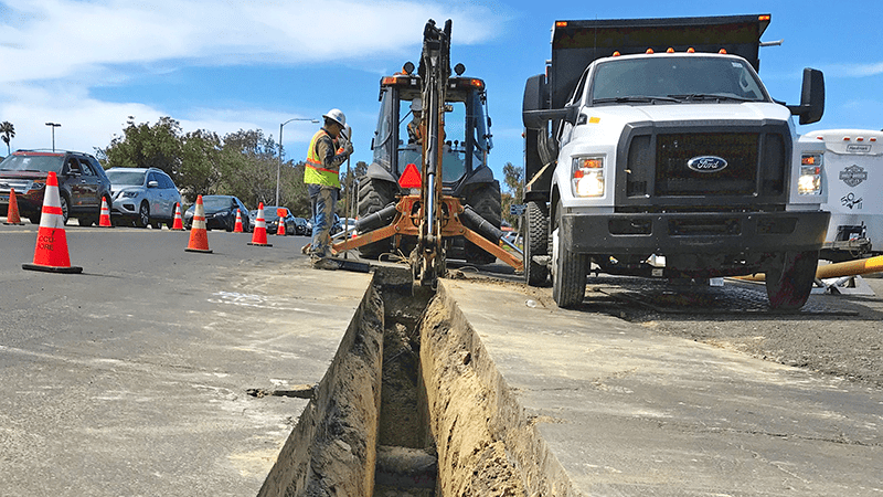 VPC Gas Distribution Pipeline Installation