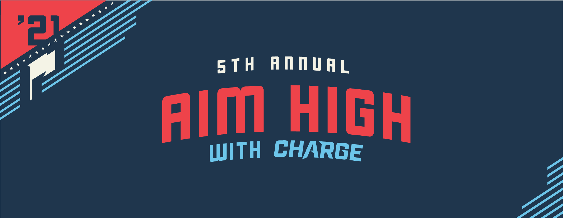 5th Annual Aim High with Charge logo