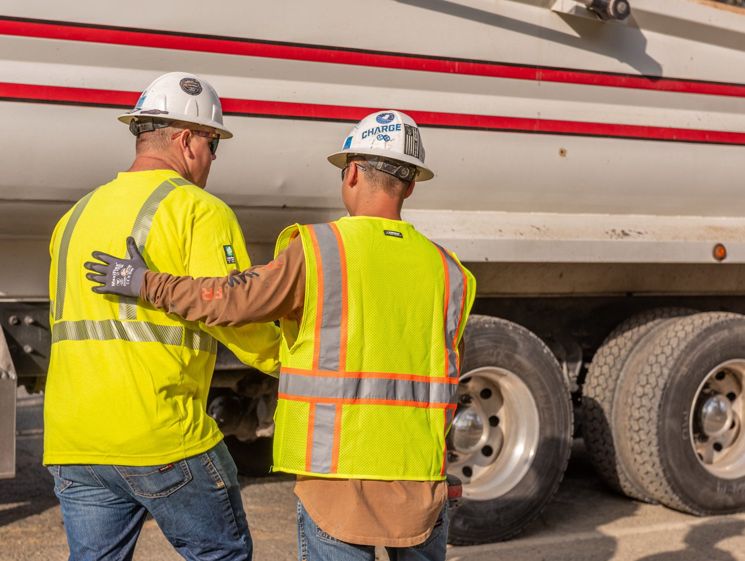 charge workers in the field